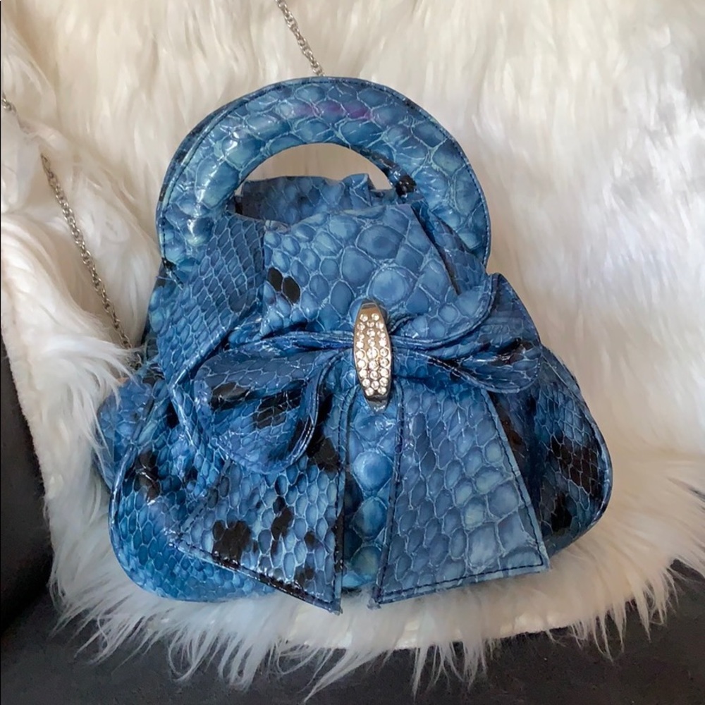 Faux Leather Mini Purse